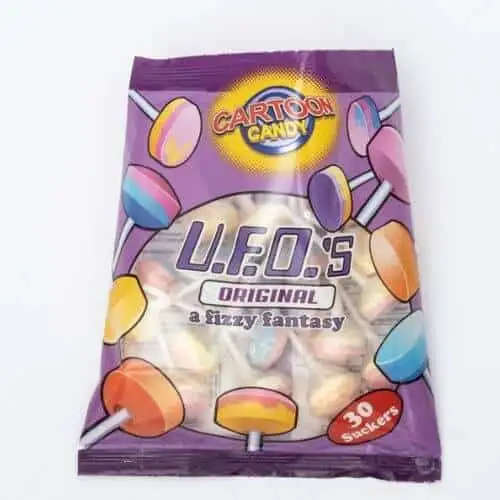 Ufo Lollipops Original Unwrapped 30's
