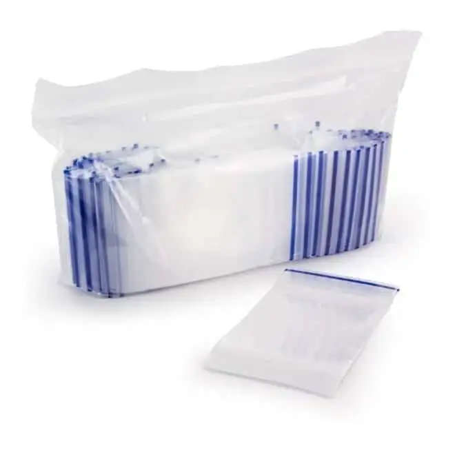 Packets Ziplock 40X60mm 100's