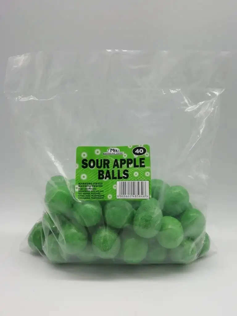 Marburg Sour Apple Balls 40's