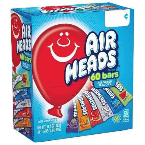 Airheads Assorted Gravity Feed 60's