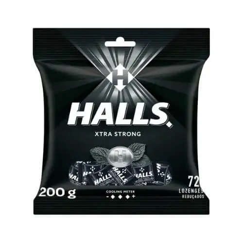 Halls Extra Strong 72's