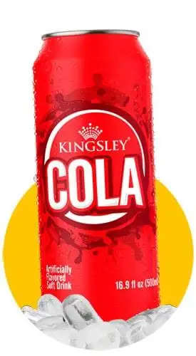 Kingsley Can Cola 1x500ml