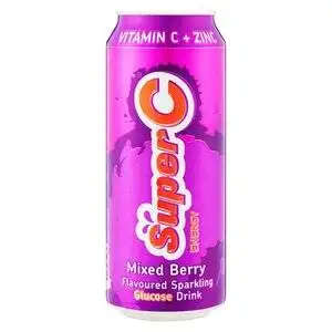 Super C Energy Drink Mix Berry 500ml