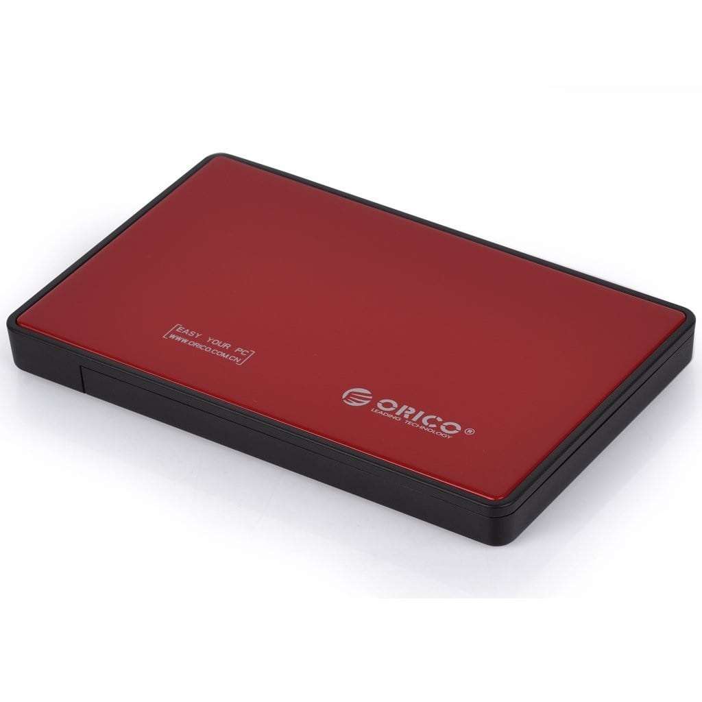 Orico 2.5 USB3.0 External HDD Enclosure Red