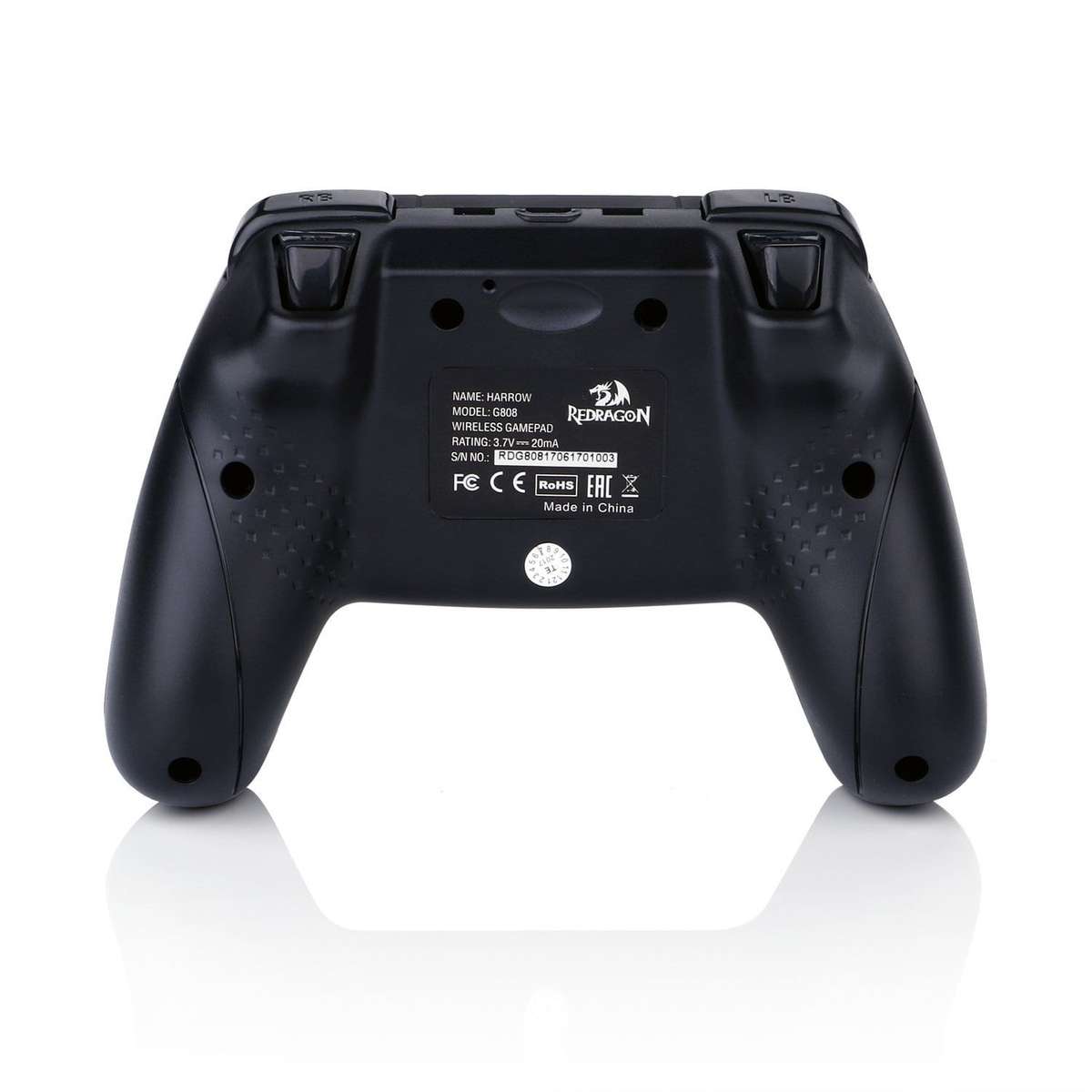 Redragon Harrow Wireless X D-Input(Digital Analog) Pc Controller Black