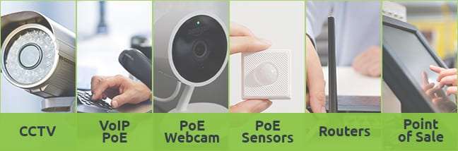 GIZZU 8800mAh Mini DC|POE UPS Black - 0.58kg