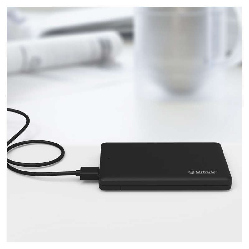 ORICO 2.5" USB3.0 External HDD Enclosure - Black