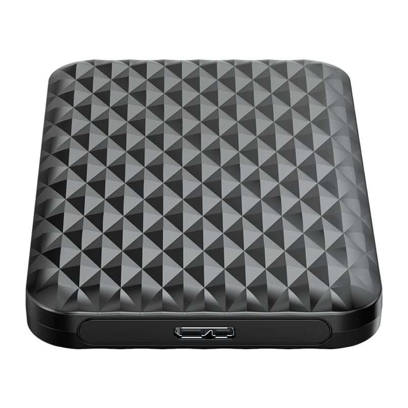 Orico 2.5" 5gbps Usb3.0 Diamond Pattern Design Supports Up To 4tb - Hard Drive Enclosure - Black