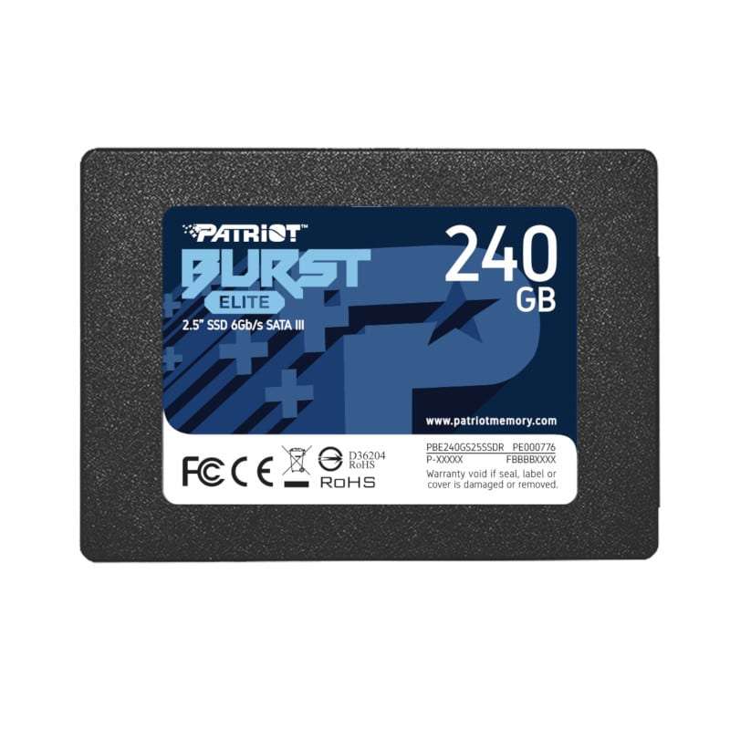 Patriot Burst Elite 240Gb 2.5 Ssd
