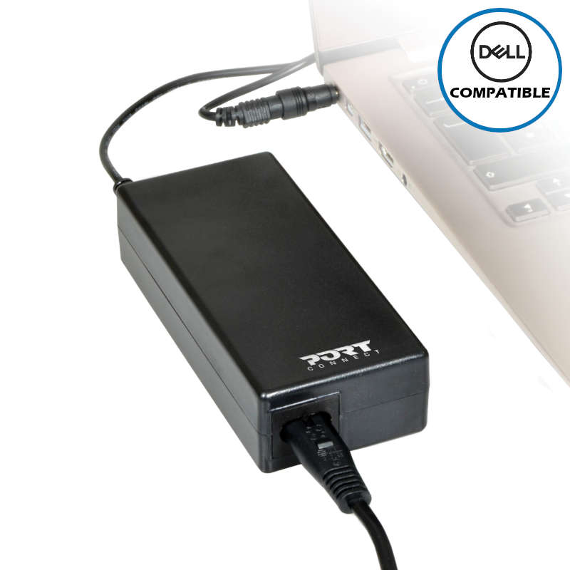 Port 65W Dell AC Adapter