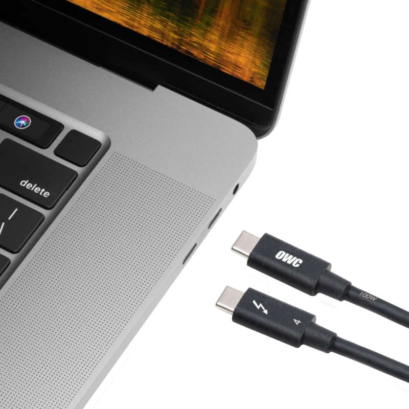 OWC Thunderbolt 3/4 0.7m Cable - Black