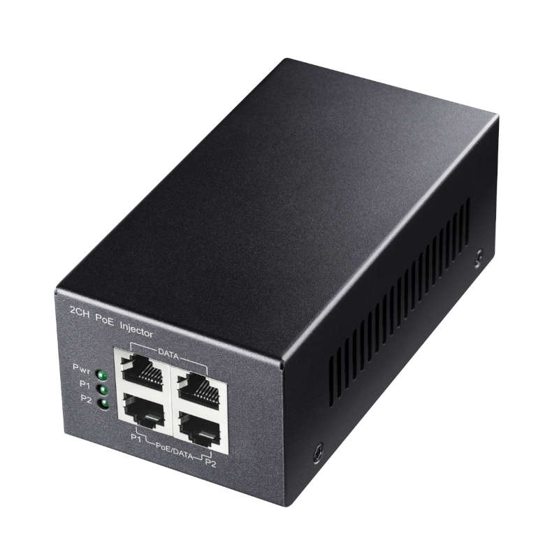 Cudy 2-Channel 30W Gigabit Poe+ Injector