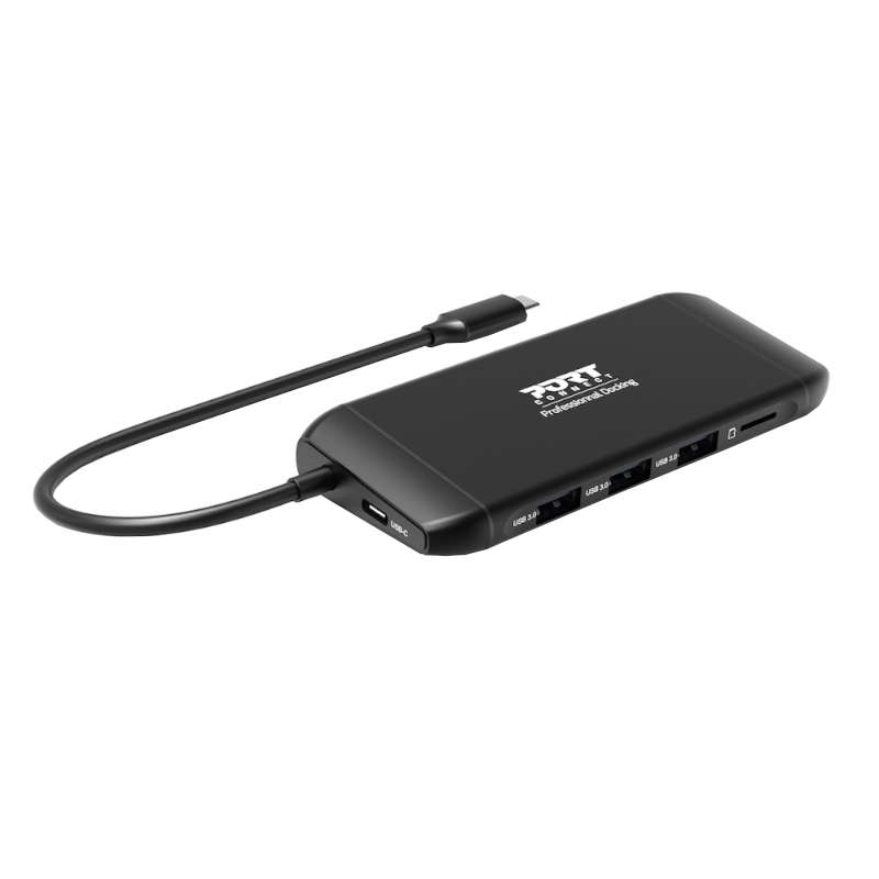 PORT DOCK TYPEC 9 PORT BK