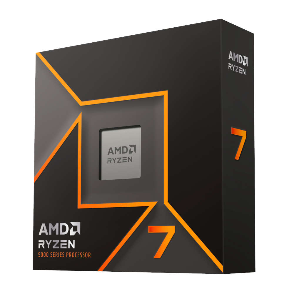 Amd Ryzen 7 9700X 8-Core 16-Threads; Socket Am5; 40Mb Cache; 65W Processor With Radeon Graphic...