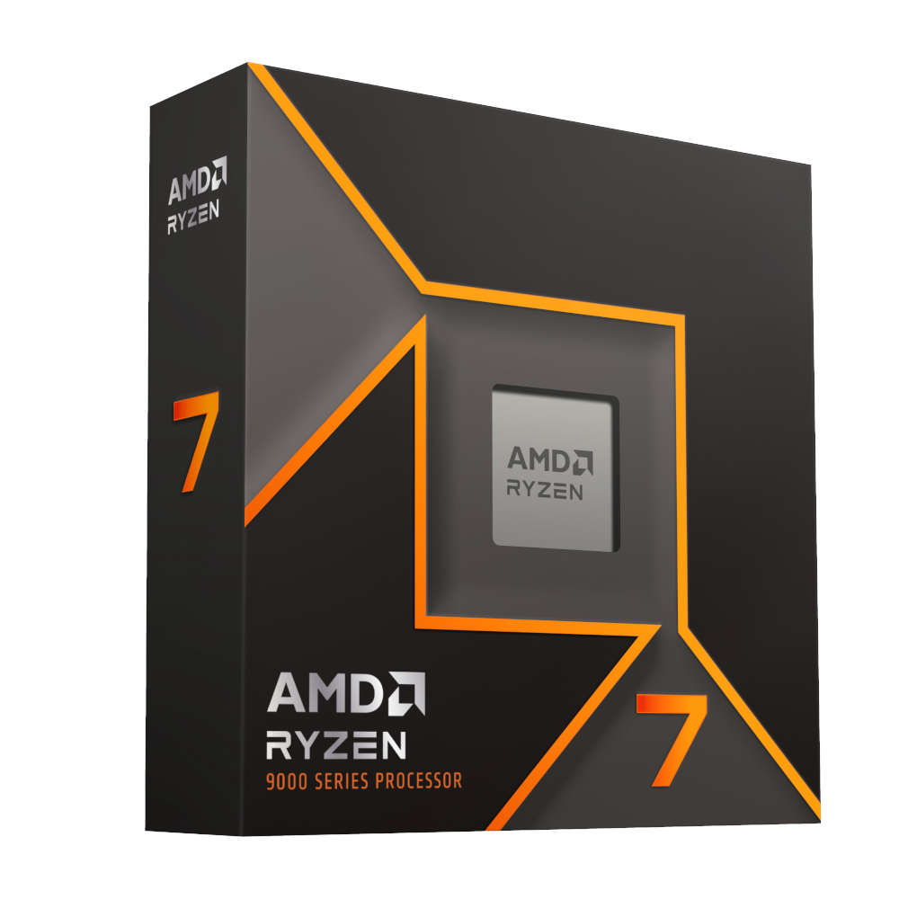 Amd Ryzen 7 9700X 8-Core 16-Threads; Socket Am5; 40Mb Cache; 65W Processor With Radeon Graphic...