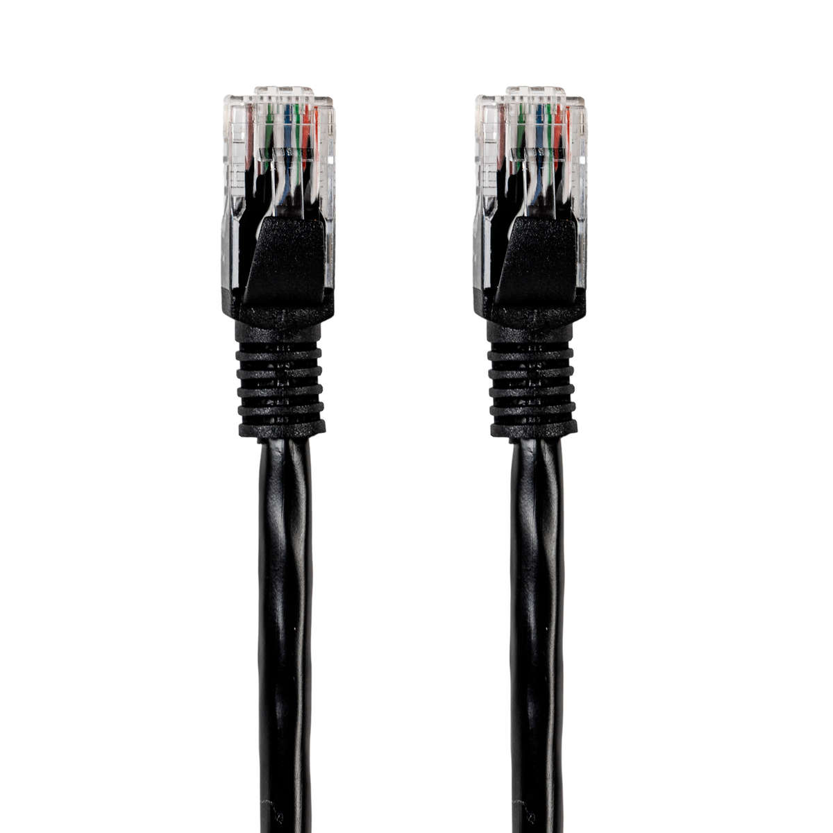Gizzu Cat6 UTP Fly Lead Ethernet Network Cable 50cm  Black