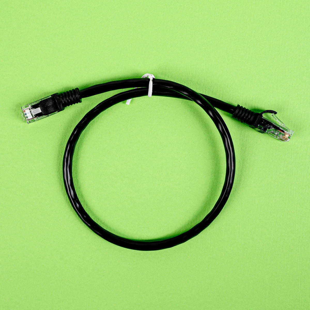 Gizzu Cat6 UTP Fly Lead Ethernet Network Cable 50cm  Black