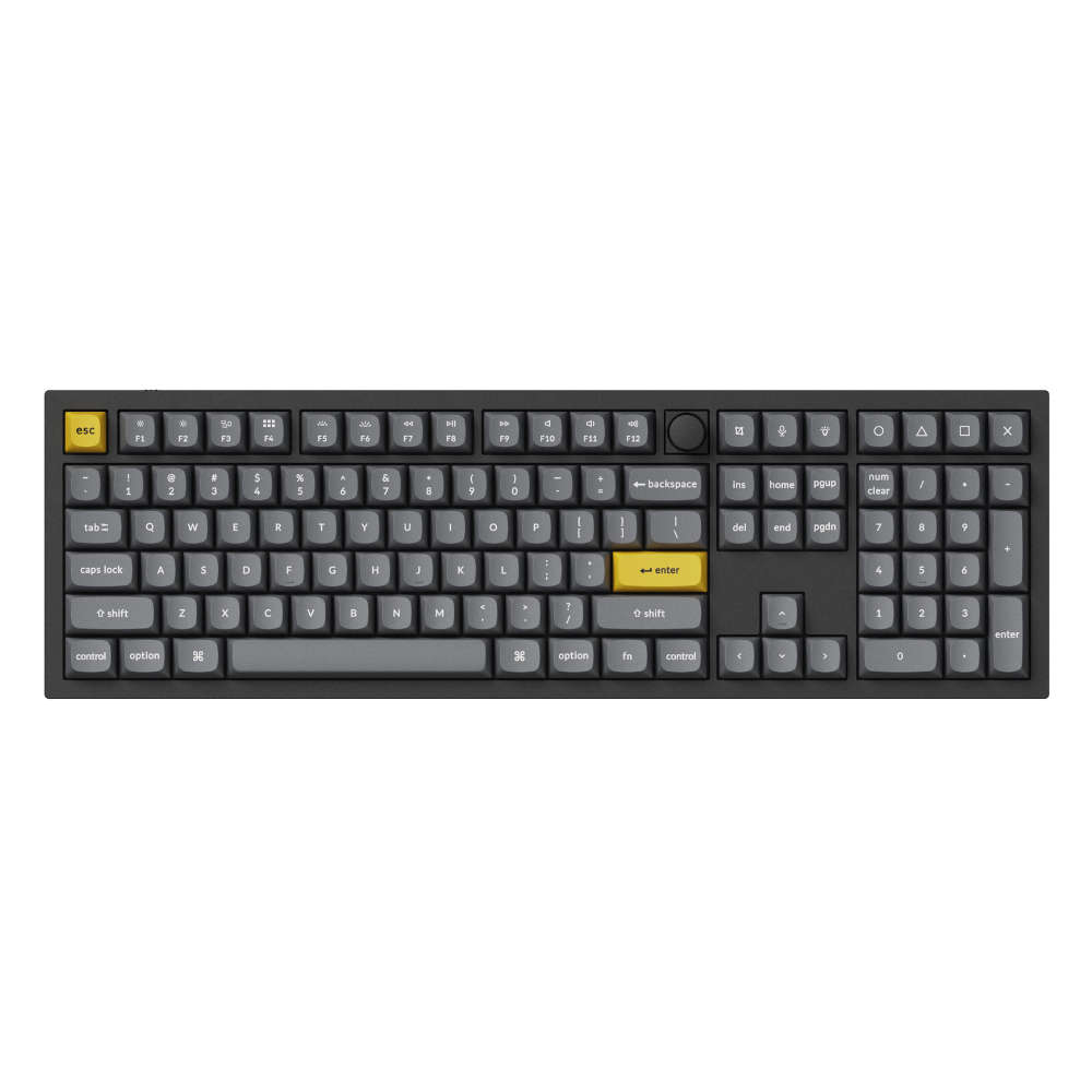 Keychron Double Shot PBT OSA Full Keycap Set  Dark Grey