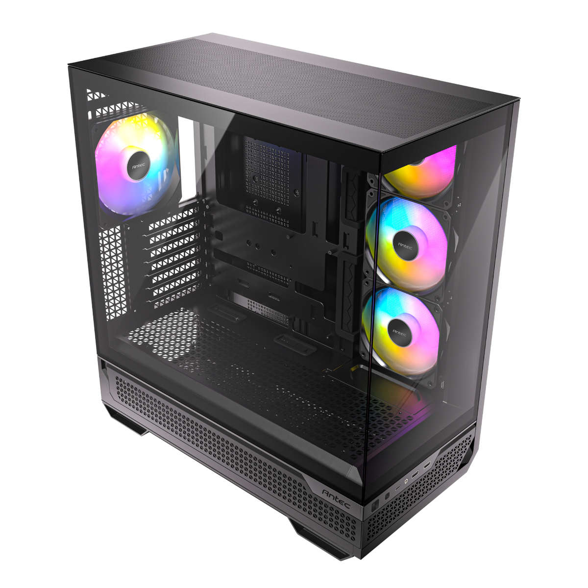 Antec C7 ARGB E-ATX Mid Tower Gaming Chassis  Black