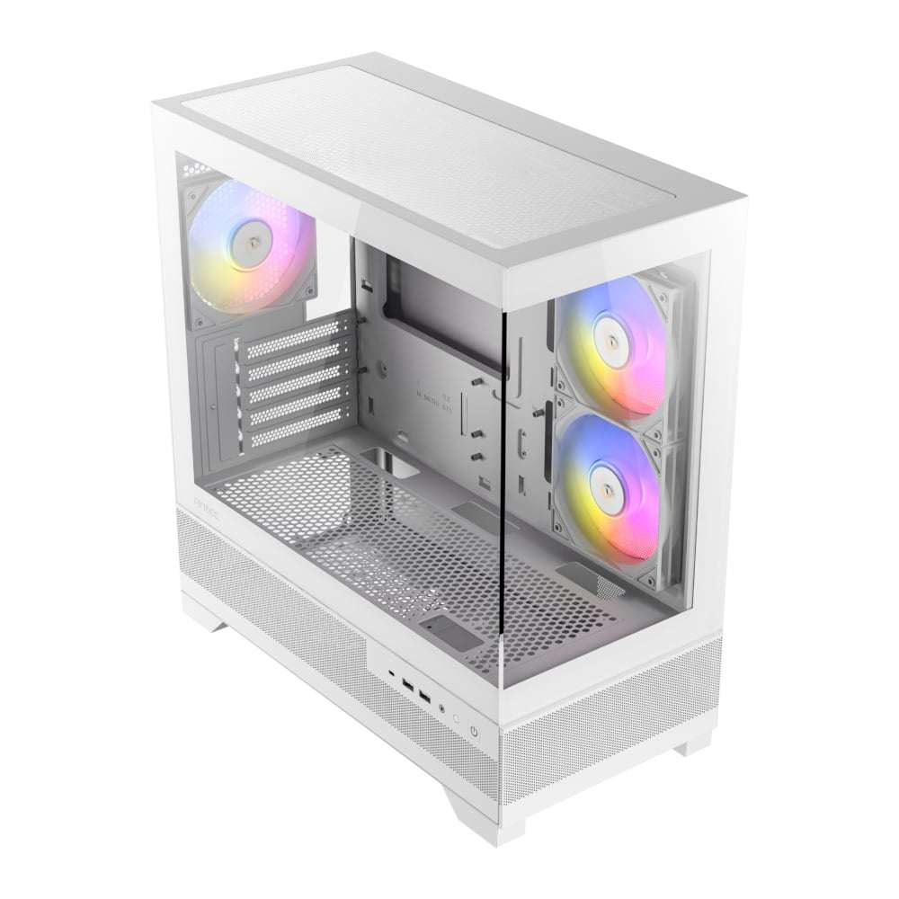 Antec CX500M Micro-ATX | ITX RGB Mini-Tower Gaming Chassis Type-C - White