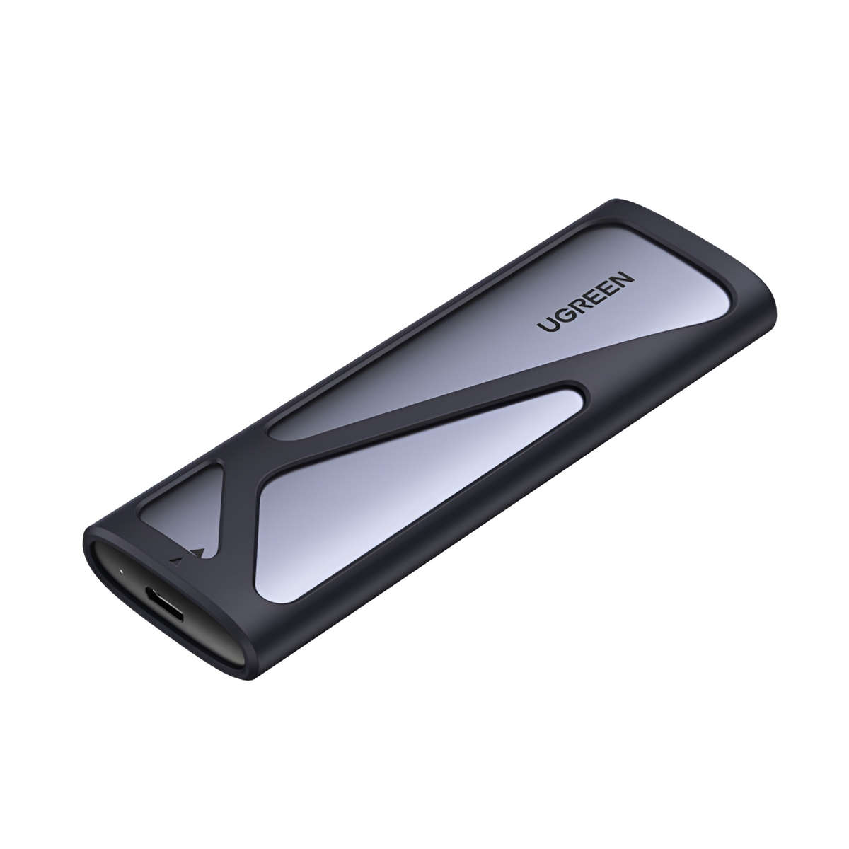 UGREEN CM400-90264 M.2 NVME/SATA SSD Enclosure (10Gbps) - Silver