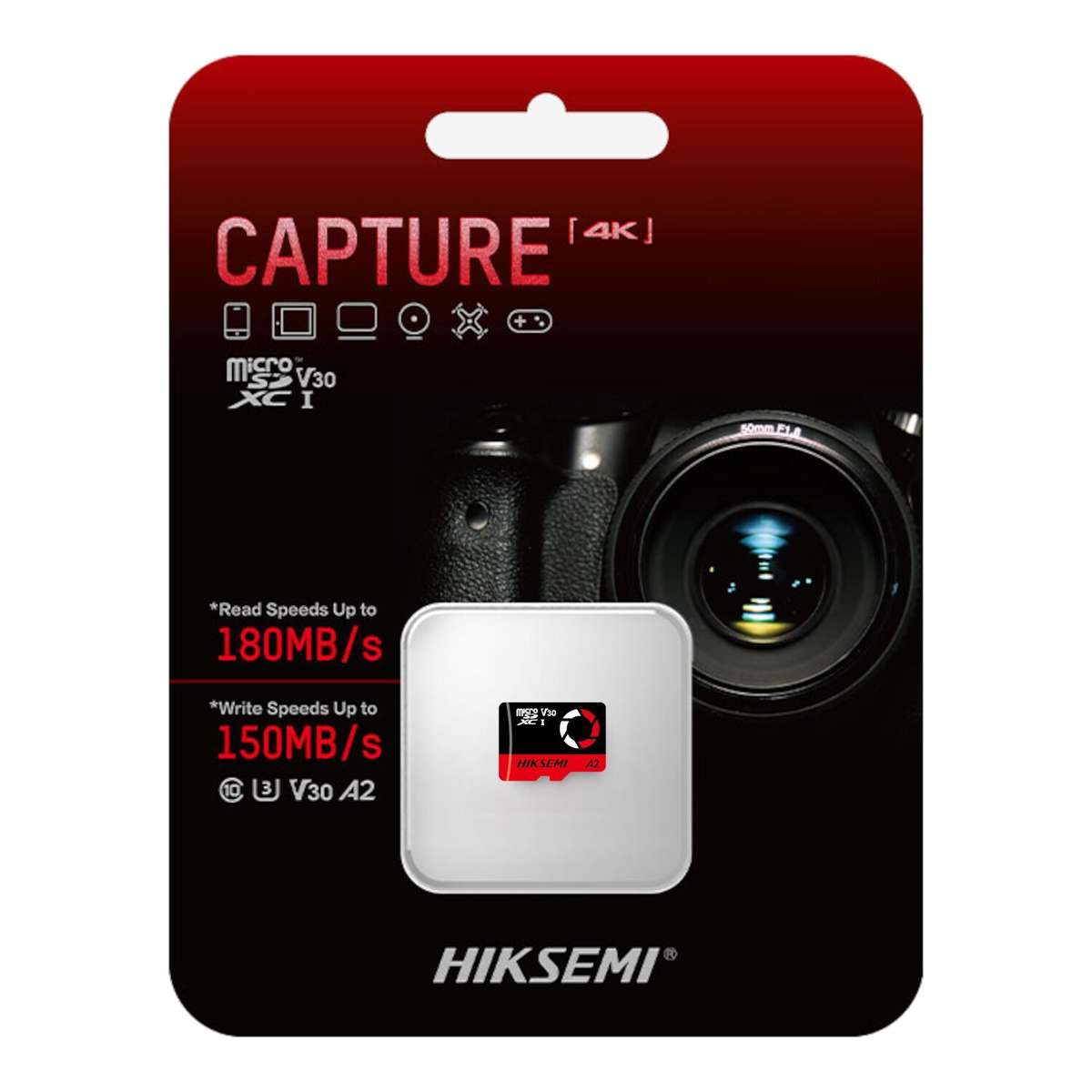 HIKSEMI Capture V30 512GB MicroSDXC Card (Without Adapter)