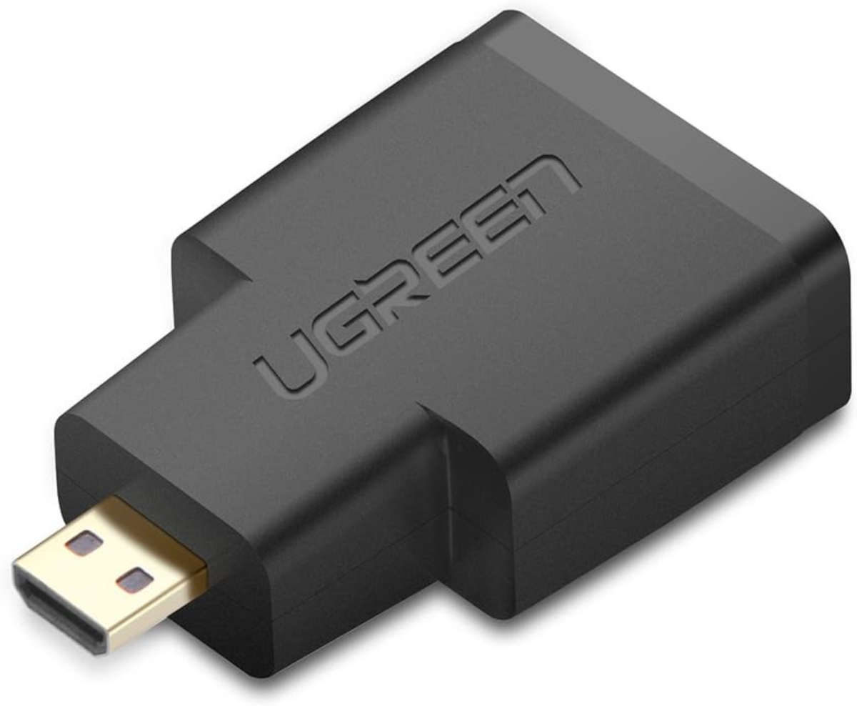 UGREEN Micro HDMI Male to HDMI Female Adapter  Black