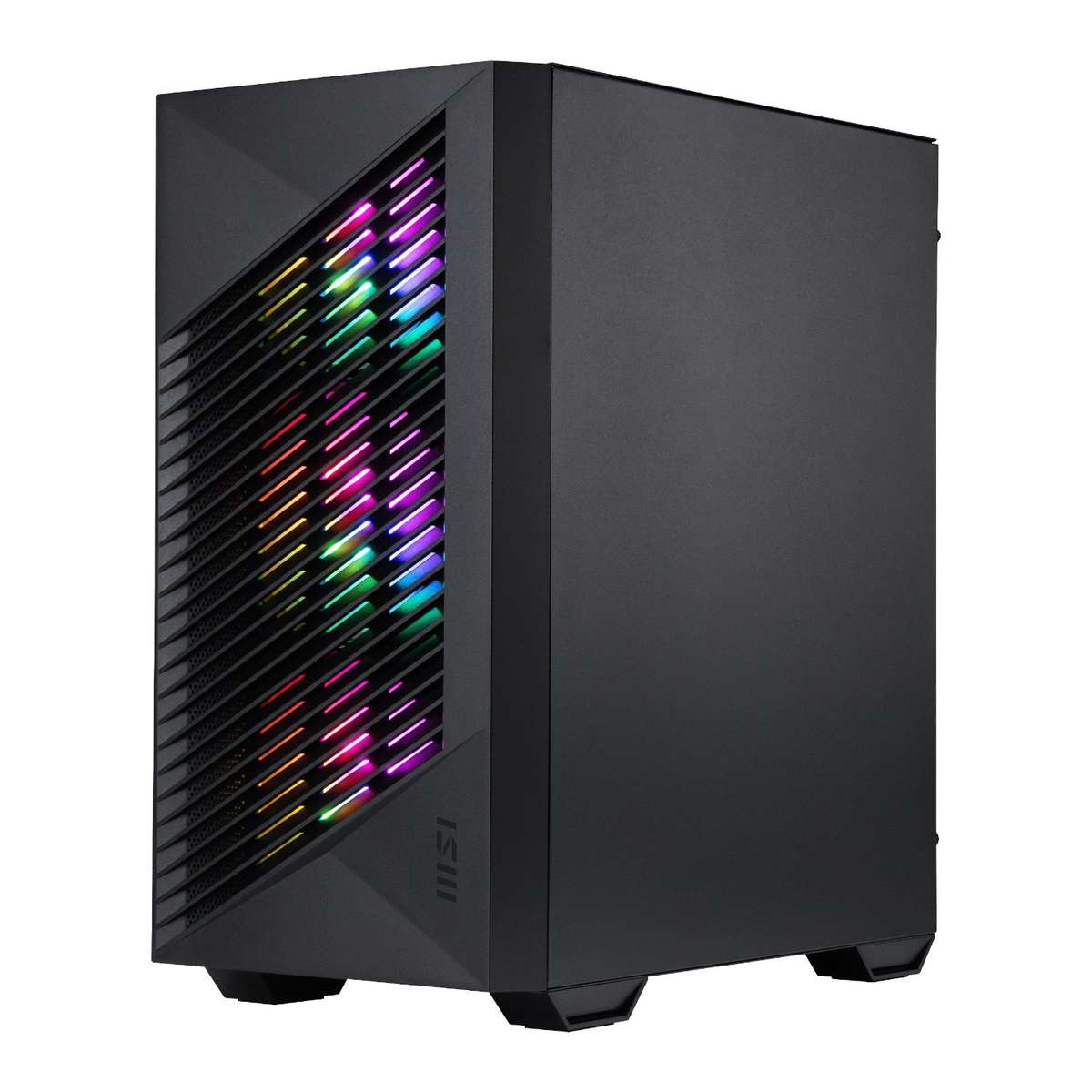MSI PC Case PRO FORGE M050A PC Case Micro-ATX Gaming Chassis  Black PC Case
