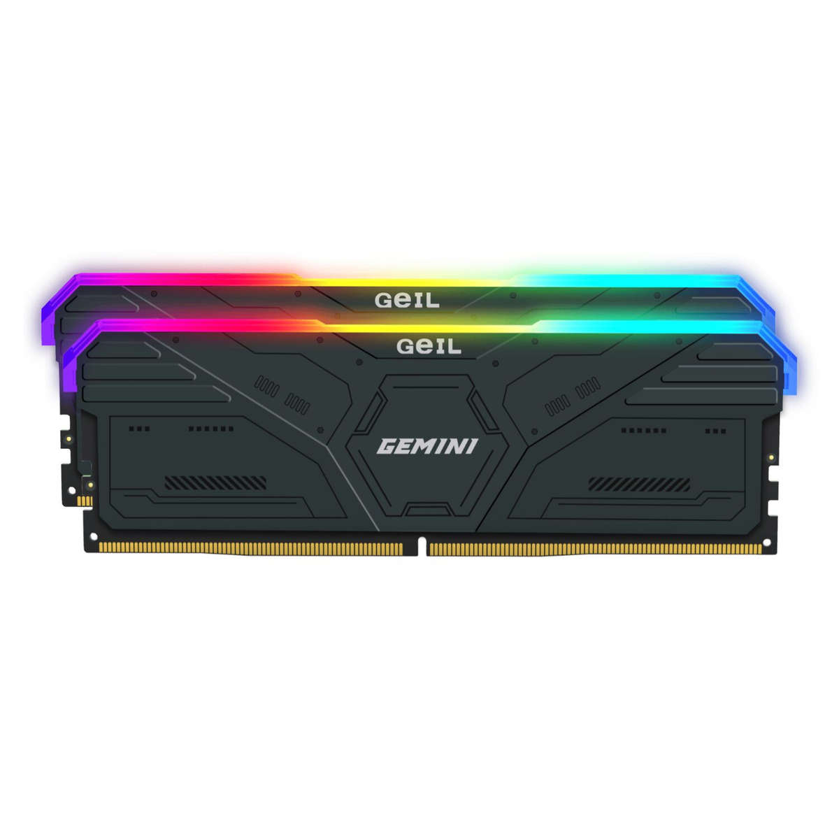 GeIL Gemini RGB 32GB DDR5 6000MHz Desktop Gaming Memory Kit (2 x 16GB)  Grey