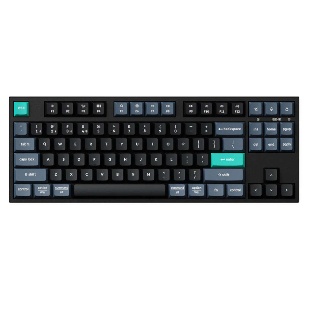 Keychron B33 80% TKL Wireless Keyboard and Mouse Combo  Black/Green