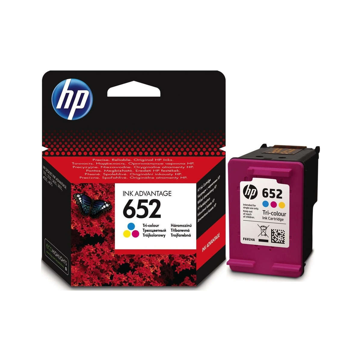 Hp 652 Colour - F6V24Ae