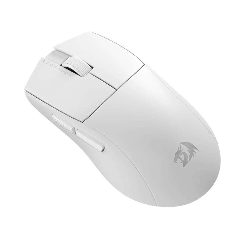 Redragon M916 PRO 1K 3-Mode Wireless Gaming Mouse  White