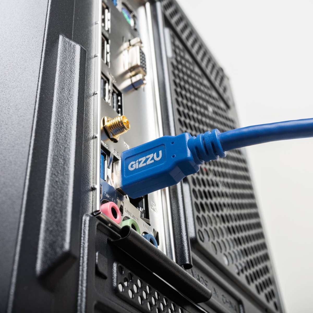 Gizzu USB 3.0 Extension Cable 5m - Blue