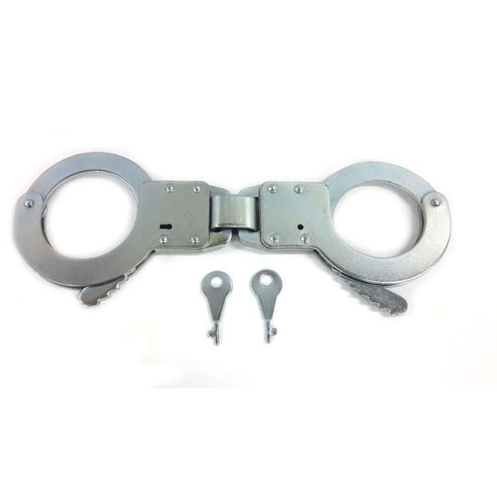 Standard Security Handcuffs - Silver with 2 Keys