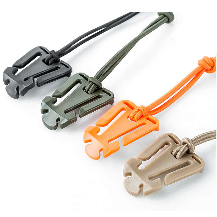 TacSpec Elastic MOLLE Fastener - Various Black