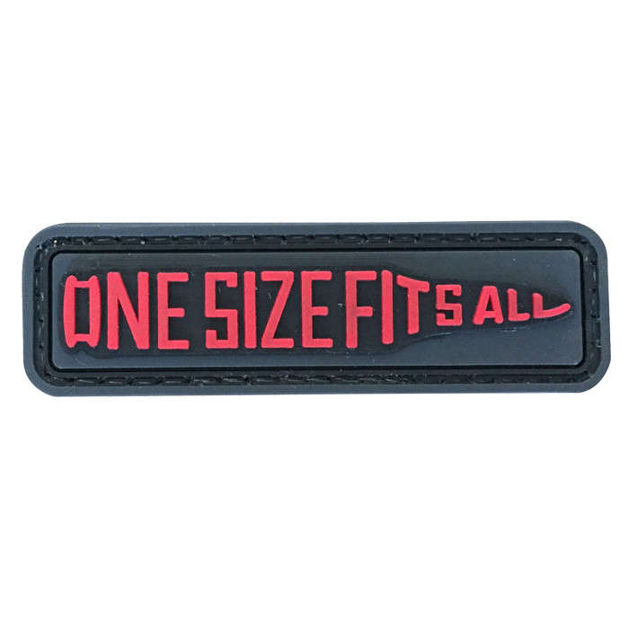 TacSpec "One Size Fits All" PVC Velcro Patch