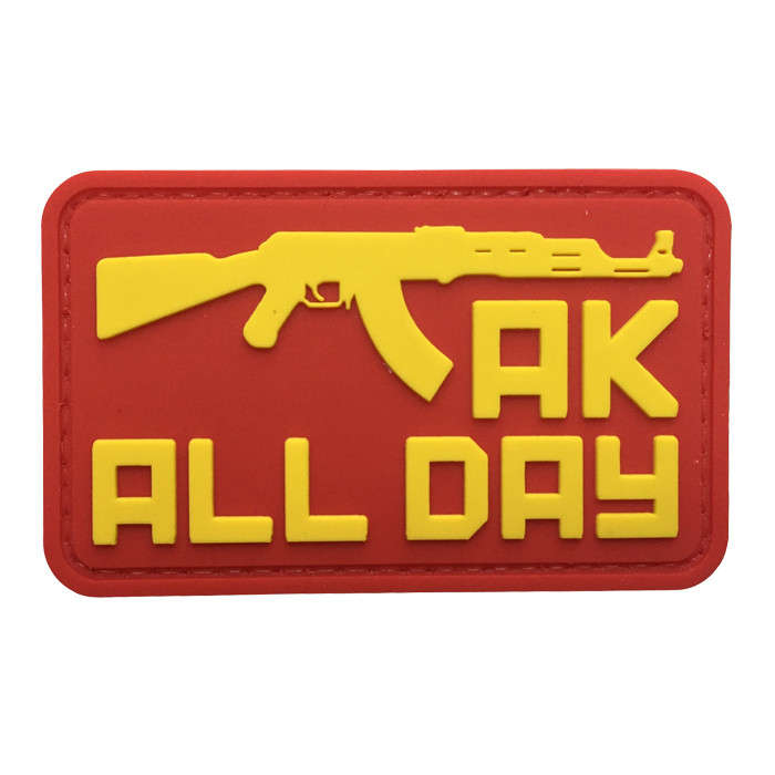 TacSpec "AK All Day" PVC Velcro Patch