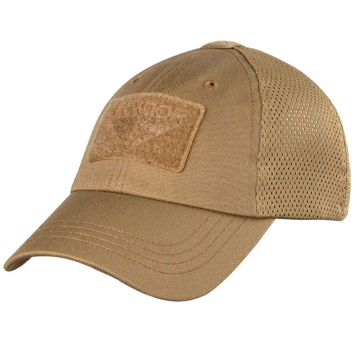 Condor Mesh Tactical Cap - Solid Colour