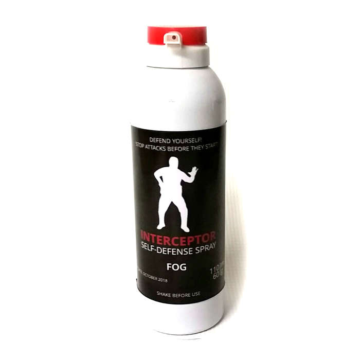 Interceptor 300ml Pepper Spray - Fog (Std Cap)
