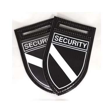 PVC "SECURITY" Flash - Set of 2