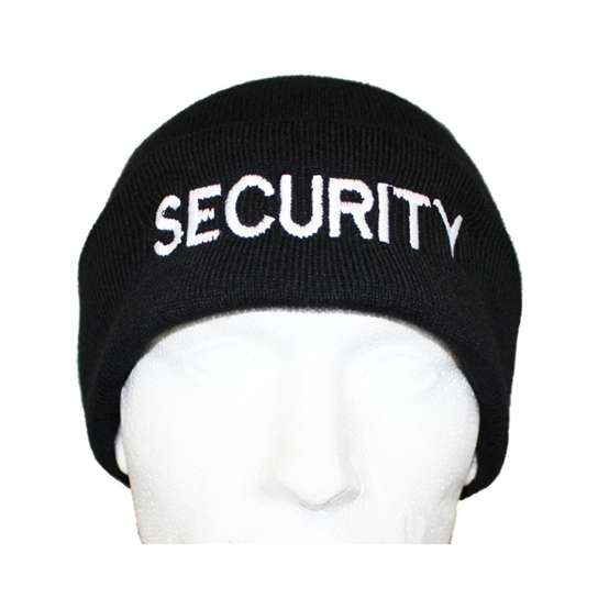 Knitted "SECURITY" Beanie - Various