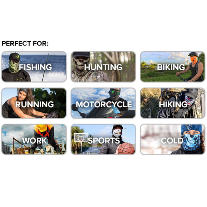 Multi-Use Tubular Bandana/Gator Face Shield - Nebula