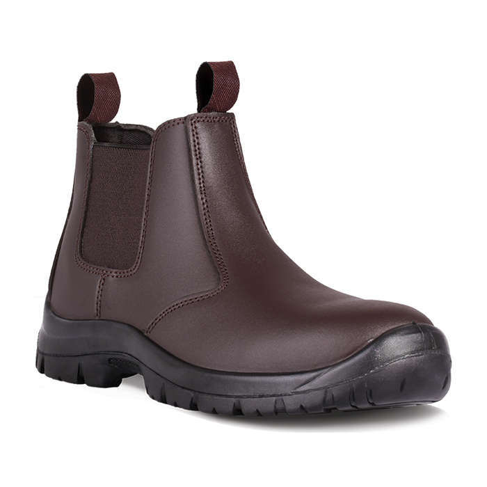 Dot Chelsea Brown Safety Boot - Various