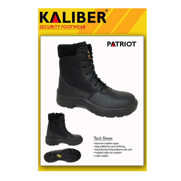 Kaliber Patriot Security Boot - Black