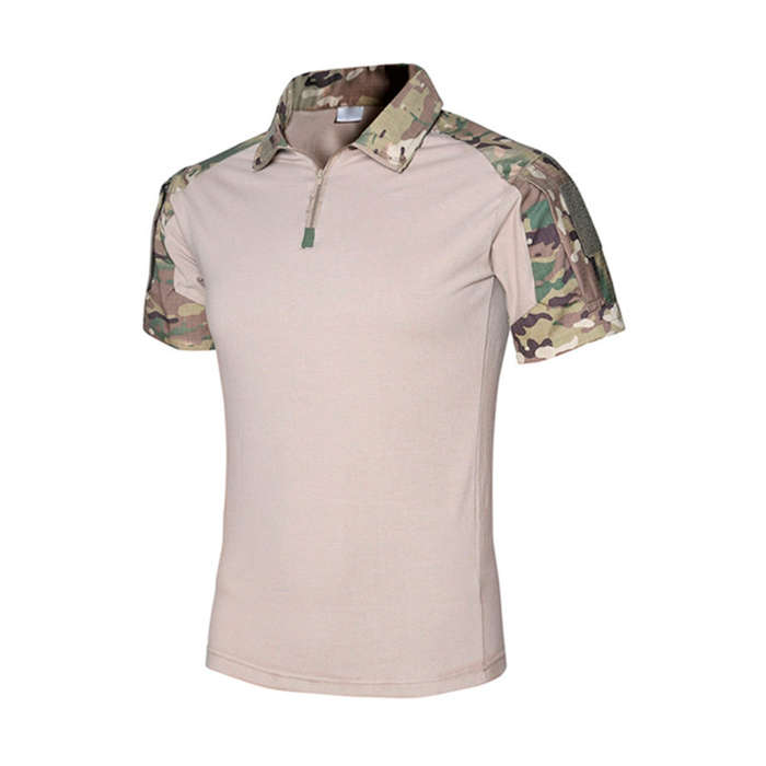TacSpec Short Sleeve Combat Shirt with Zip - Various