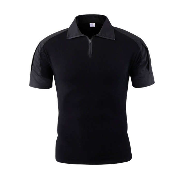 TacSpec Short Sleeve Combat Shirt with Zip - Various