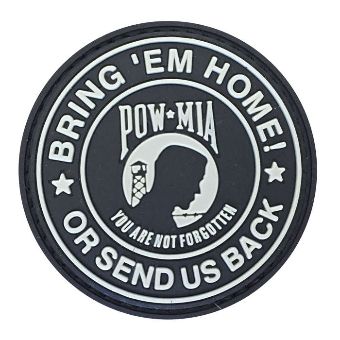 TacSpec "POW - MIA" PVC Velcro Patch