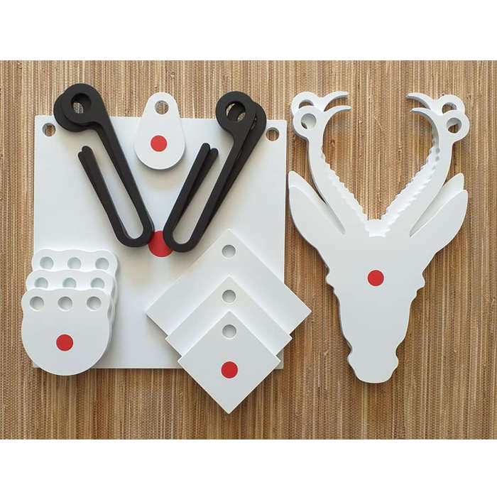 AR500 Steel Gong Target - Round - Various