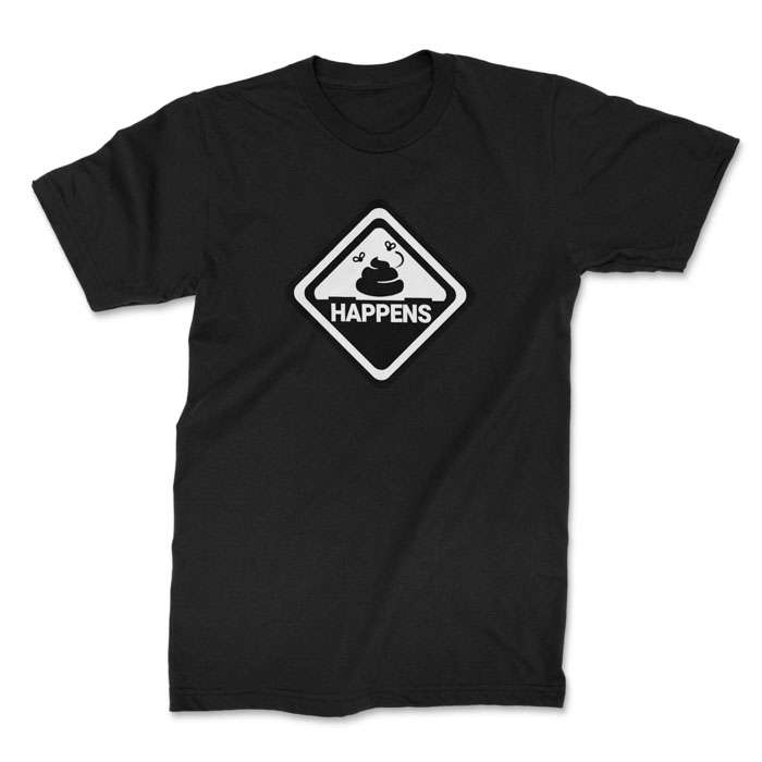 TON "It Happens" Unisex Premium T-Shirt - Black