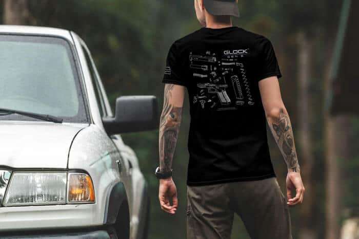 Cerus Gear Glock Gen 5 Schematic Premium T-Shirt - Black